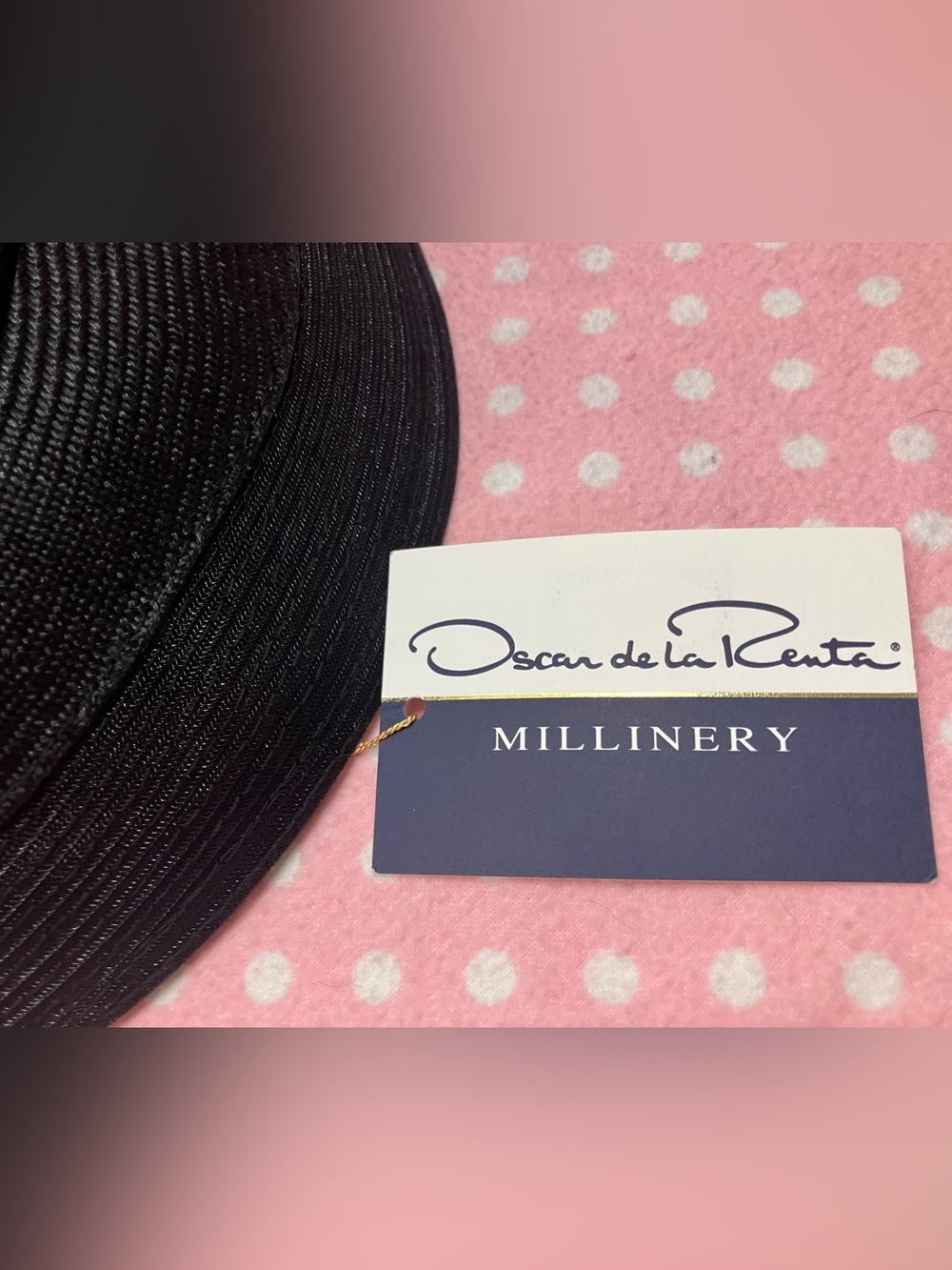 Vintage Oscar de la Renta “Sunday” Hat NWT - Picture 4 of 16